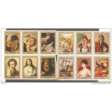 Viñetas alpe pinturas