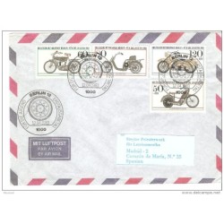 Carta con serie motos sobrecargas 1983