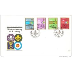 Carta de primer dia de guernsey n 2536