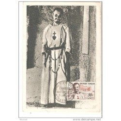 Tarjeta maxima de 1959 charles de foucauld