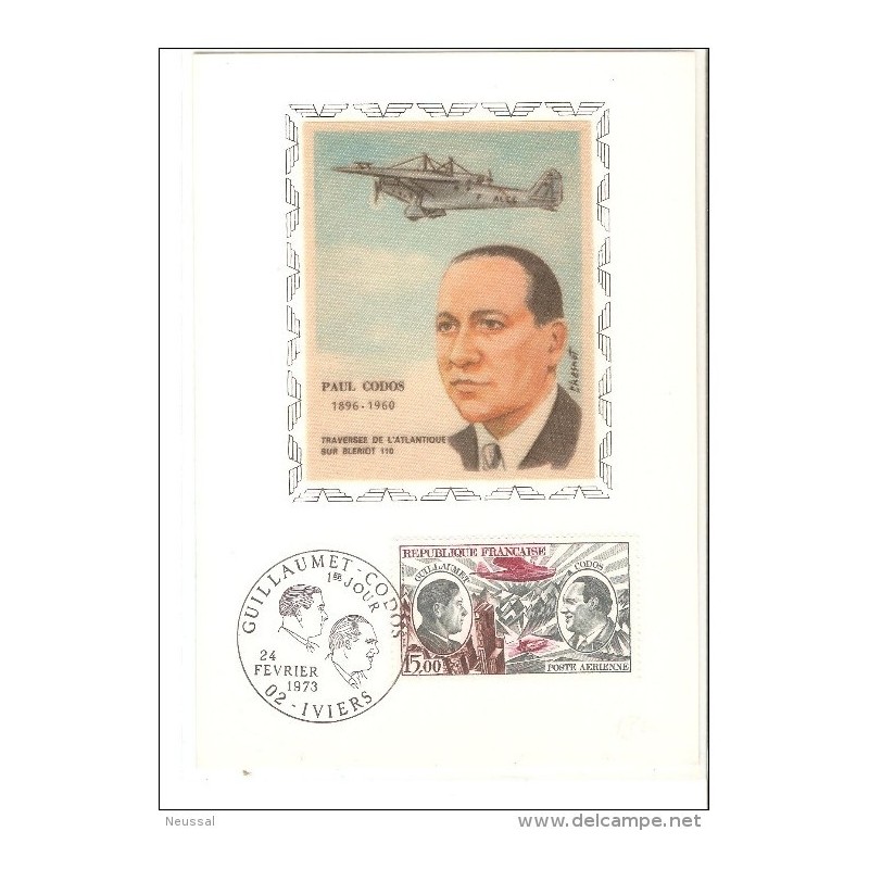 Tarjeta maxima aerea 1973 Tarjeta maxima aerea 1973