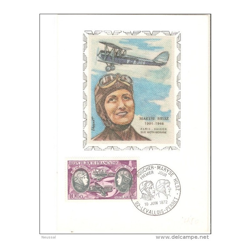 Tarjeta maxima aerea 1972 Tarjeta maxima aerea 1972