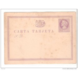 Tarjeta antigua chile