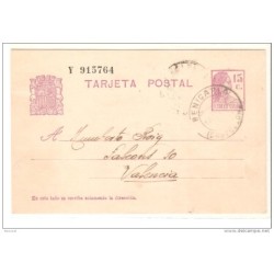 Tarjeta postal matasellos benicarlo