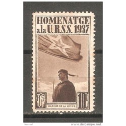 Viñeta homenaje a la urss 1937