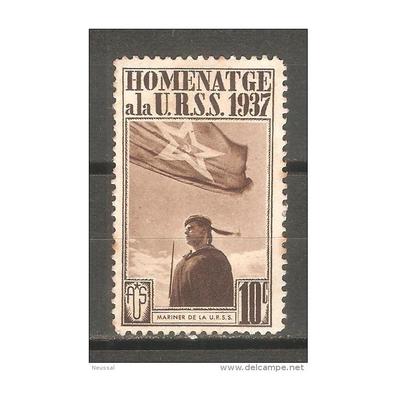 Viñeta homenaje a la urss 1937 Viñeta homenaje a la urss 1937