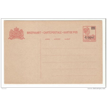 Entero postal nederlandindia