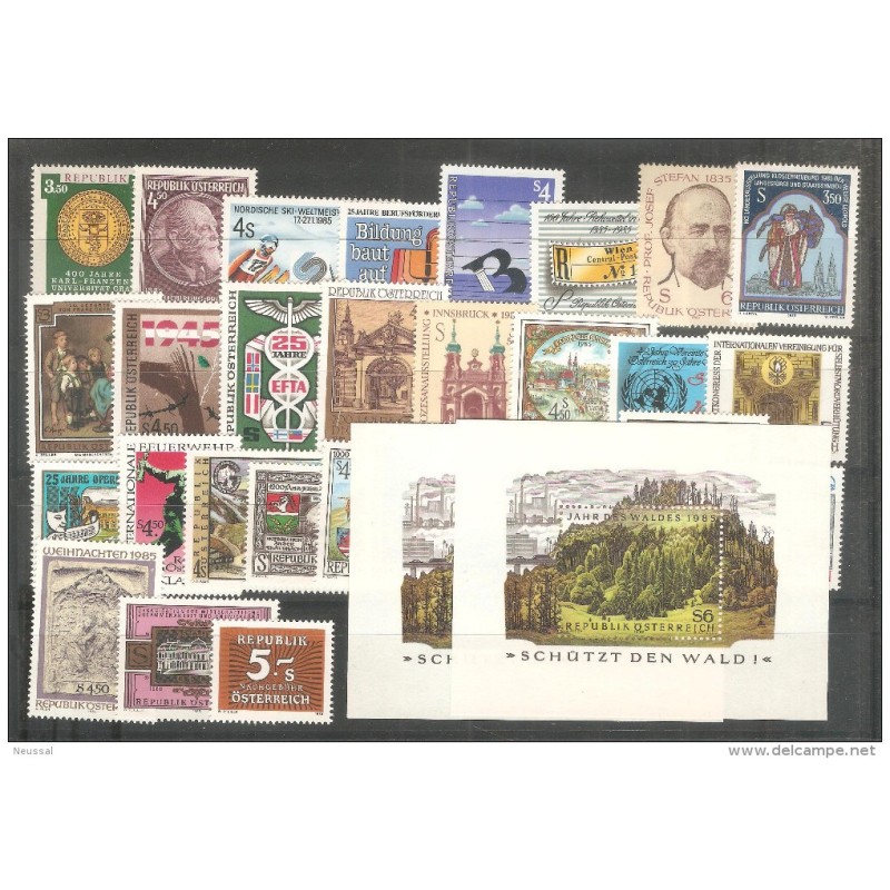Sellos Año 1985 Austria faltan n 16312 1640 16421652 y 1661 austria Sellos Año 1985 Austria faltan n 16312 1640 16421652 y 1661 austria