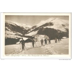 Tarjeta postal  circulada de 1943 Sporthotel Gerlosplatte austria