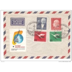 Carta de alemania berlin de 1955