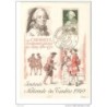 Tarjeta postal de francia de 1949