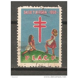 Viñeta  salud y alegria 1950