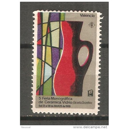 Viñeta 5 feria monografica de ceramica y vidrio 1969