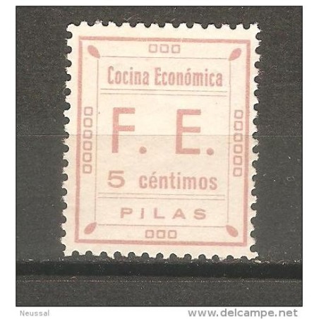 Viñeta  cocina economica pilas