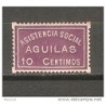 Viñeta asistencia social aguilas de 10cts