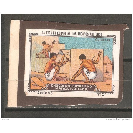 Viñeta  chocolate extrafino kohler