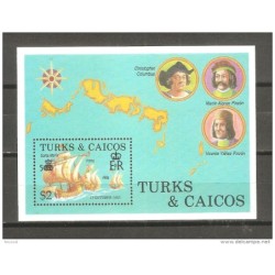 Hb72 turks and caicos  descubrimiento de colon