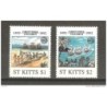 Serie n 7601 St Kitts  descubrimiento de colon