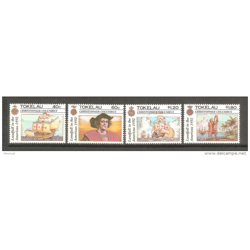 Serie n 18891 tokelau descubrimiento de colon Serie n 18891 tokelau descubrimiento de colon