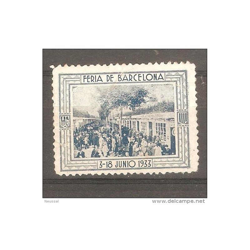Viñeta feria de barcelona1933 Viñeta feria de barcelona1933