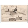 Tarjeta postal circulada de lyon aviation
