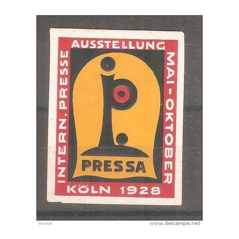 Viñeta koln 1928 Viñeta koln 1928
