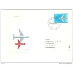 Carta de suiza de 1960