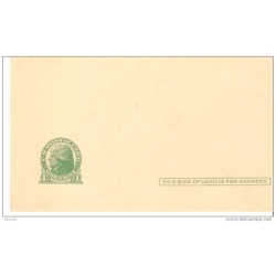 Tarjeta postal de 1cts jefferson
