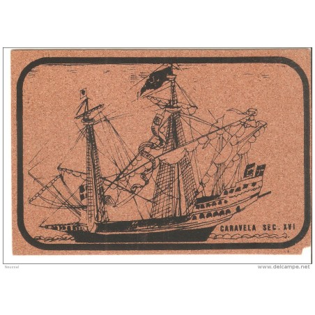 Tarjeta postal de corcho portugal