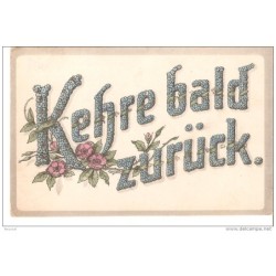 Tarjeta postal de alemania circulada