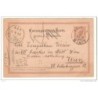 Entero postal de austria circulado matasello wien 1895