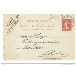 Entero postal de francia