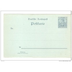Entero postal de alemania imperio