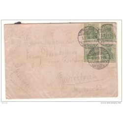 Carta con matasellos de 1913