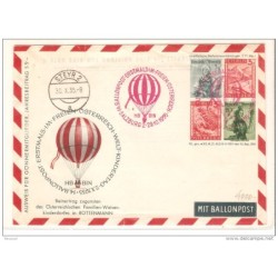 Carta entero postal con matasellos steyr 1955