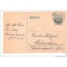 Entero postal alemania de bayer con matasellos nurnberg