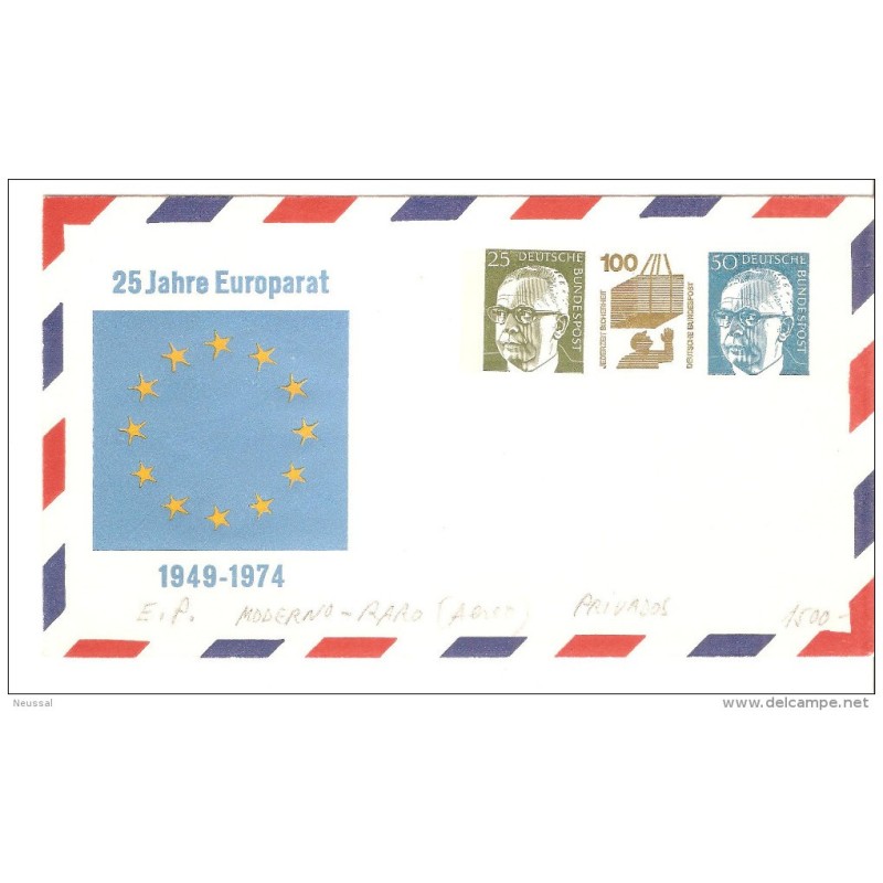Sobre entero postal privado 1974 Sobre entero postal privado 1974
