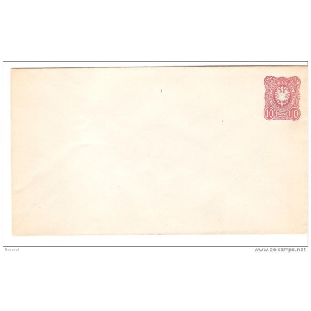 Sobre entero postal  alemania 10 pening