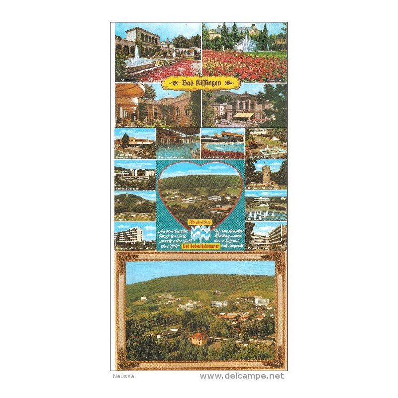 3 postales circuladas diferentes de alemania 2 3 postales circuladas diferentes de alemania 2