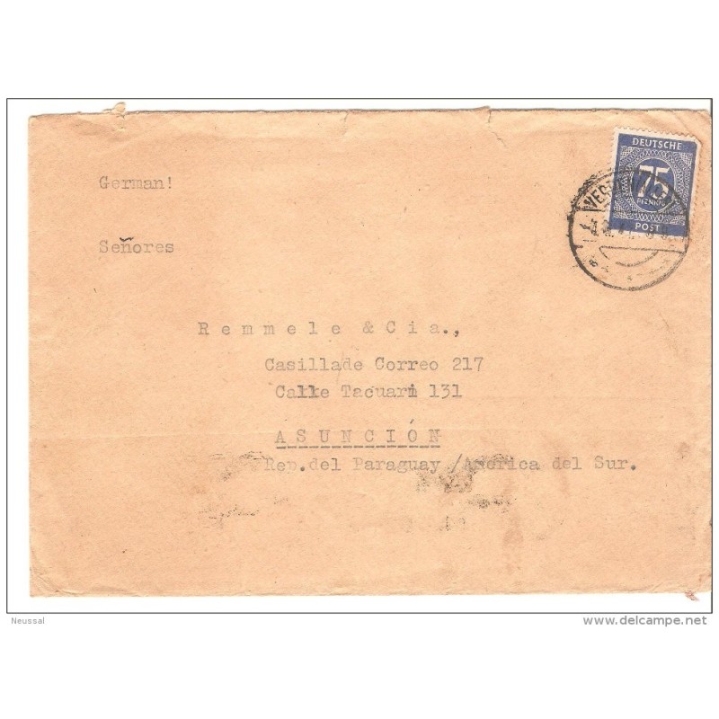 Carta de alemania Carta de alemania
