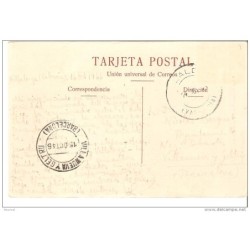 Tarjeta postal  con matasellos vilanova i la geltru 1946