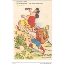 Tarjeta postal comica