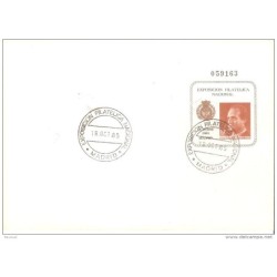 Carta entero postal de 1985