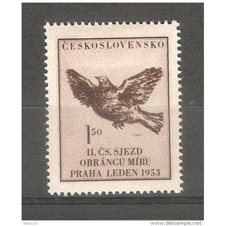 Sello n 682 checoslovaquia