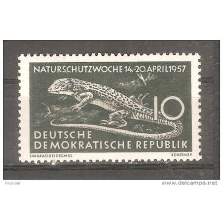 Sello n 287 alemania oriental