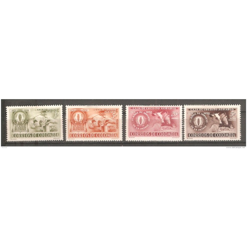 Sellos n 535537 A291 y 294 colombia Sellos n 535537 A291 y 294 colombia