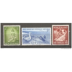 Sellos n3713 new zeland