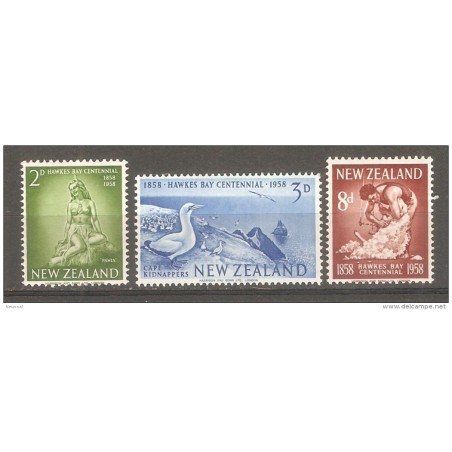 Sellos n3713 new zeland