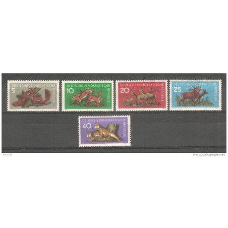 Sellos n 4537 alemania oriental