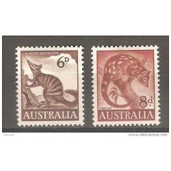 Sellos n 253A y 253B Australia